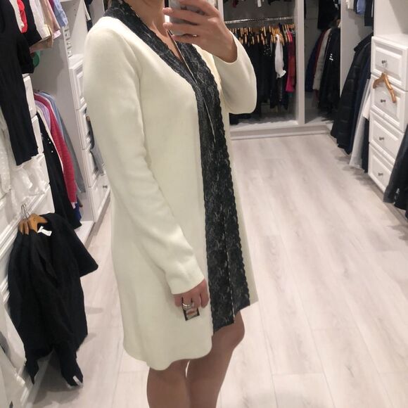 Lace trim cardigan - Picture 12 of 13